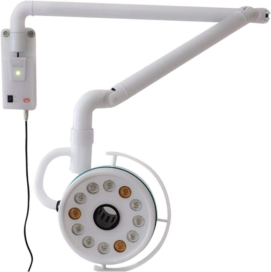 Lampa Diagnostyczna Bezcieniowa Led 36 W, Lampa Bezcieniowa Do Chirurgii, Obrotowa O 180 Stopni, Wisząca Na Ścianie, Do Gabinetów Chirurgii Estetycznej I P