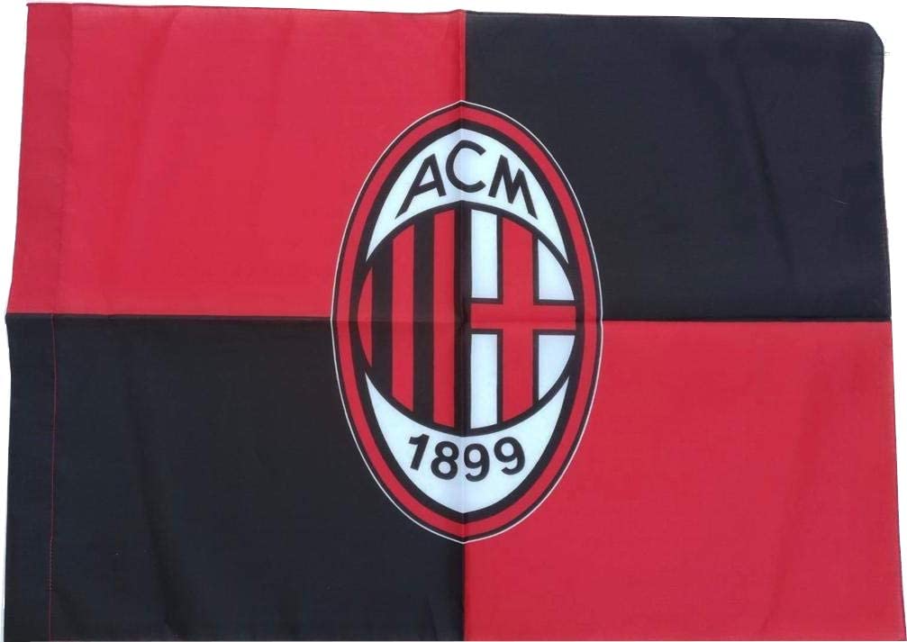AC Milan - Bandiera ufficiale di grandi dimensioni, 100 x 140 cm