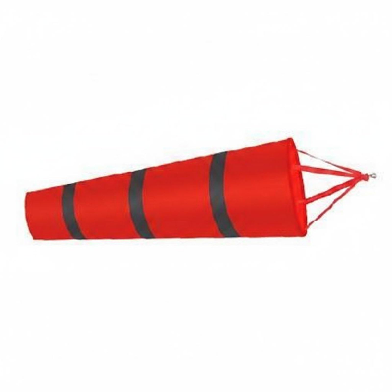 High-Visibility Reflective Wind Direction Sock 360-Degree Rotation Airport Windsock Waterproof Striped Wind Cone Corrosion-Resistant for Pilots, Industrial Sites, Marine, Helipad, Red, 1.5M-image-37