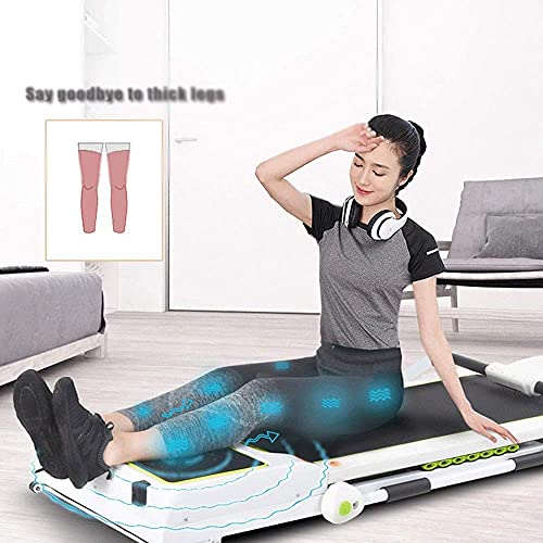 Caminadora plegable con soporte para tablet y altavoces miniatura 4