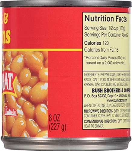 Image of Showboat Pork & Beans, 8 oz (Pack of 12)