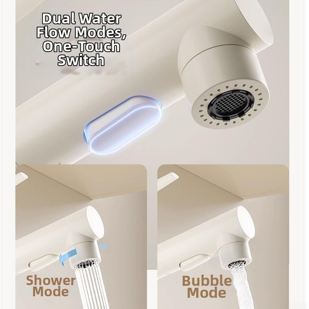 Rubinetto in rame bagno miscelatore monocomando estraibile