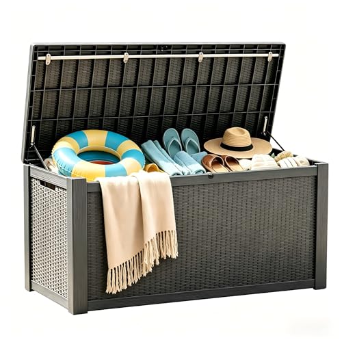 328 Gallon Heavy Duty Resin Deck Box