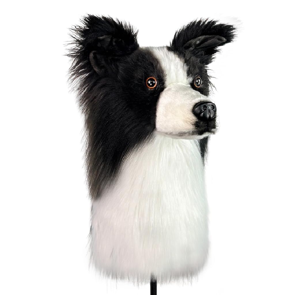 FurEverClone Realistic Border Collie Golf Club Head Cover - Premium Protection for Your Clubs โ image 1