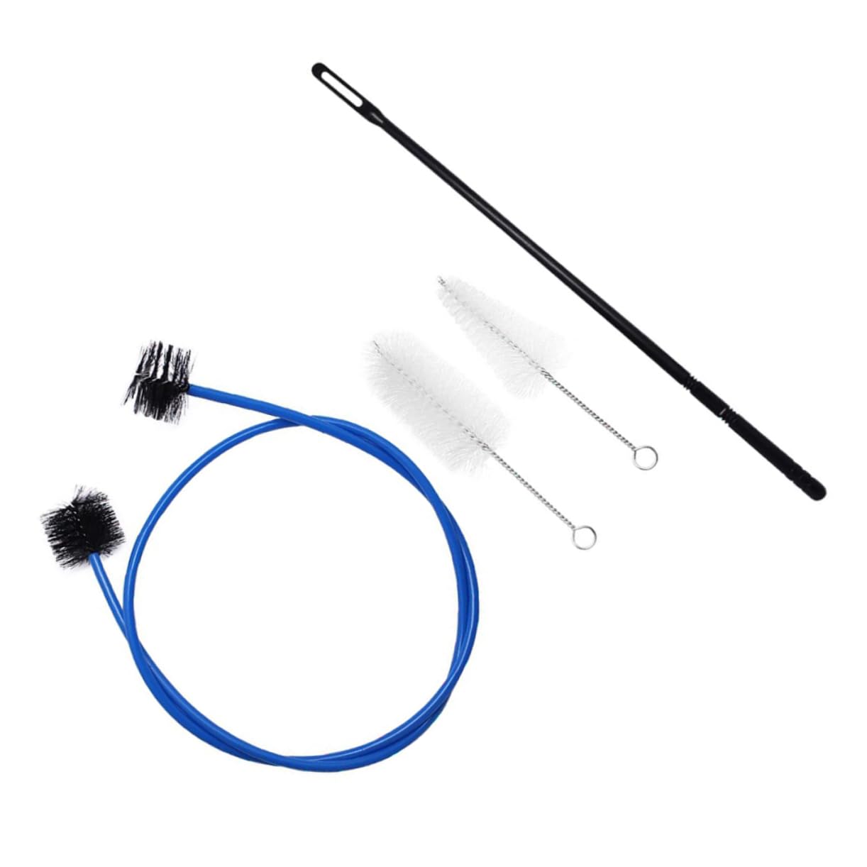 Toyvian 12piezas De Limpieza Para Cepillo Flexible Cepillo Para Cuerpo y Varilla De Limpieza Accesorios De Para Instrumentos De Viento