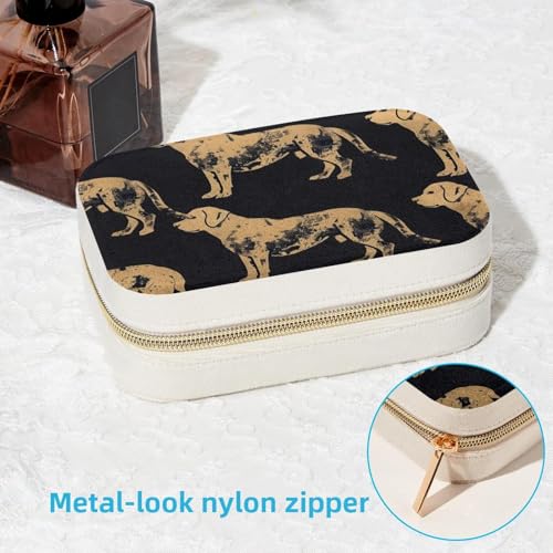Boîte à bijoux portable pour éviter les colliers emmêlés en voyage
