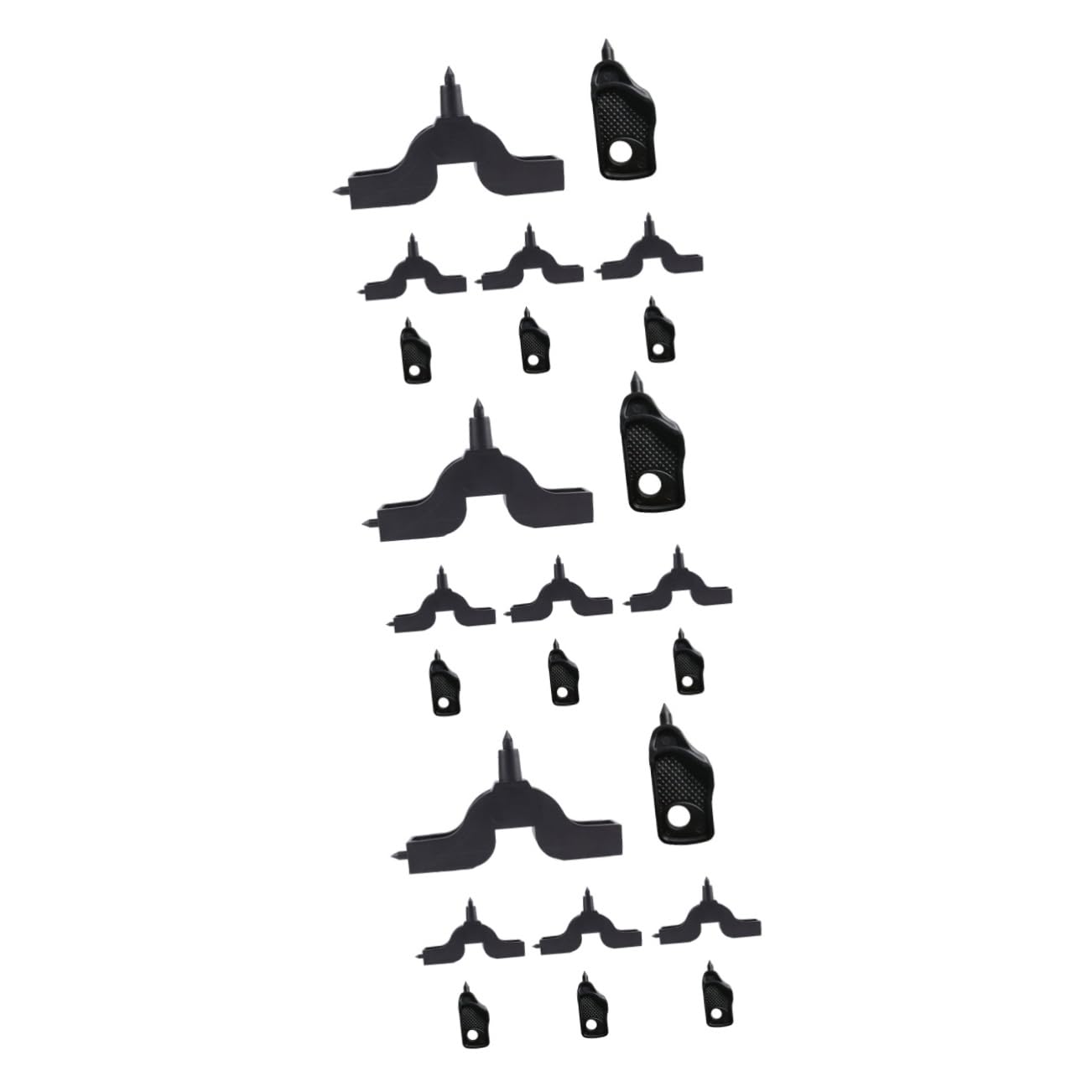 SOIMISS 3 Set Perforatore Per Irrigazione A Goccia Di Irrigazione A Goccia Tappo Per Tubo Flessibile Ugello Per Tubo Flessibile Nastro Antigoccia Tubo Flessibile 8 pezzi * 3
