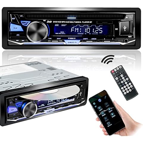 Hengweili Autoradio 1 DIN CD/DVD Bluetooth Cover