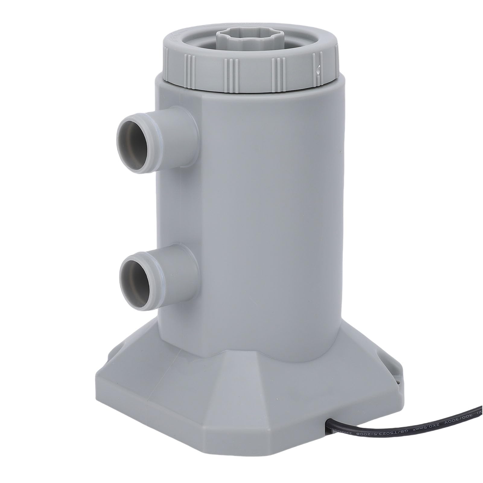 Luocute Pompa Filtro della Piscina, Pompa Filtro Cartuccia per Piscine Fuori Terra 250L 1 Ora velocità di Flusso a Basso Rumore Migliorato Filtrazione di Circolazione Cartuccia (Spina UE 230V)