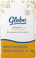 Farinha De Trigo Tipo 1 Globo Original 1 Kg - Embalagem De Papel