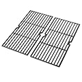 FORYEYC 15202029 Grill Grates for Oklahoma Joes Longhorn Smoker Comb Charcoal/Gas Smoke 12201767 14201767 18202083 16202046 - Heavy Duty Cast Iron Grill Parts Smoker Sides, 2-Pack