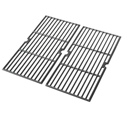 FORYEYC 15202029 Grill Grates for Oklahoma Joes Longhorn Smoker Comb Charcoal/Gas Smoke 12201767 14201767 18202083 16202046 - Heavy Duty Cast Iron Grill Parts Smoker Sides, 2-Pack