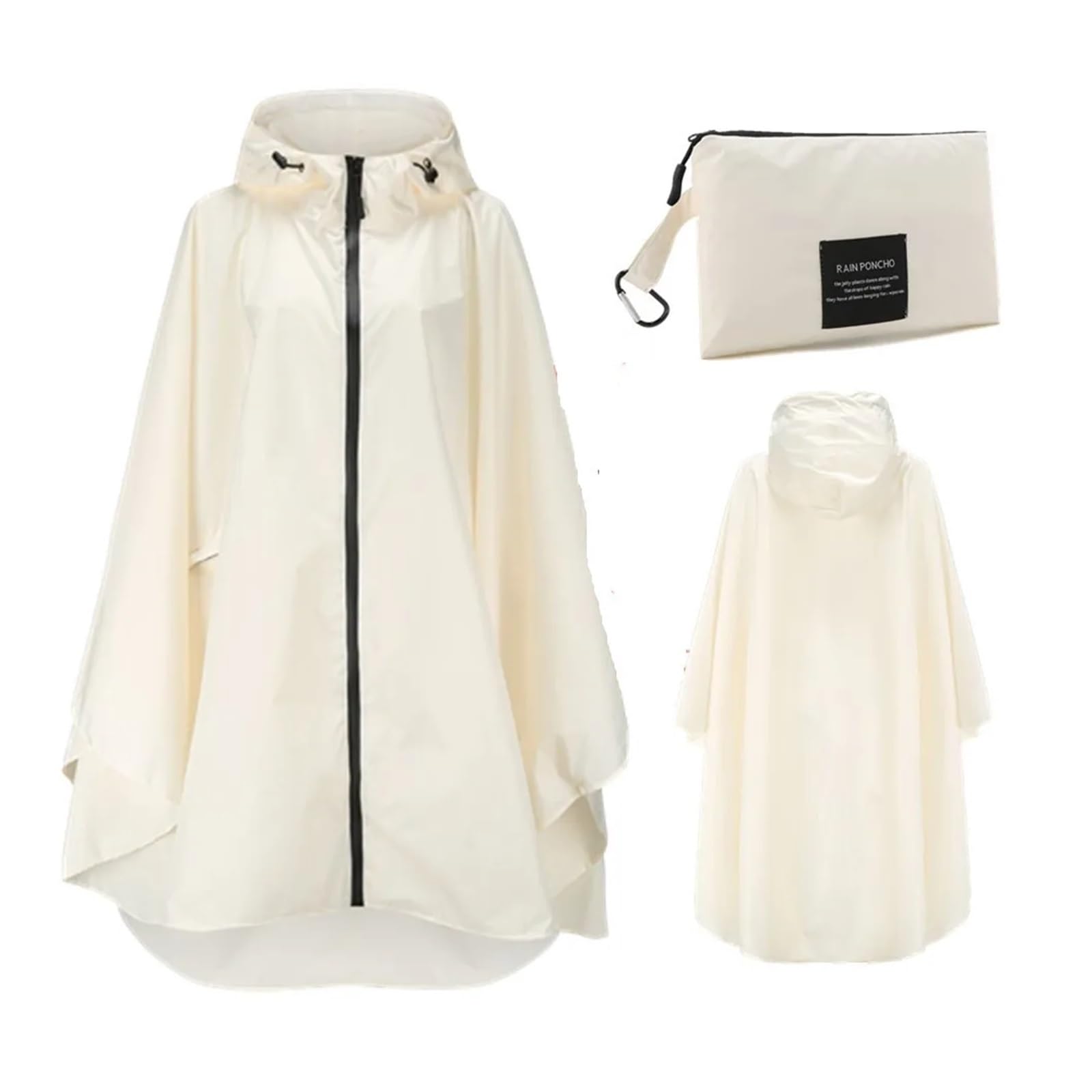 Poncho De Pluie Adulte Poncho imperméable for femme et homme, vêtement de pluie for la randonnée et le cyclisme