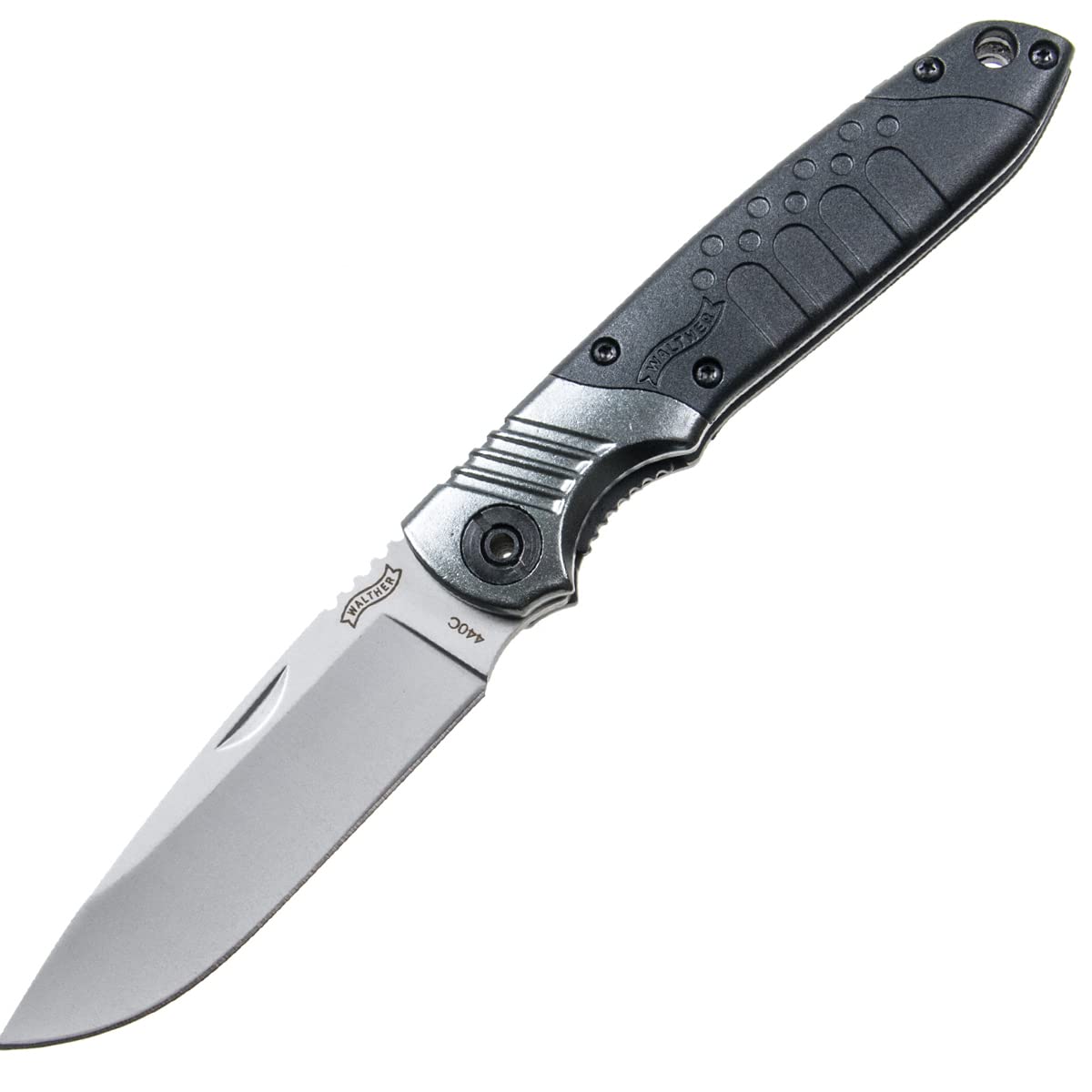 【国内正規代理店品】UMAREX WALTHER EVERY DAY KNIFE EDK ワルサーフォールディングナイフ UMA50775 ブラック 小