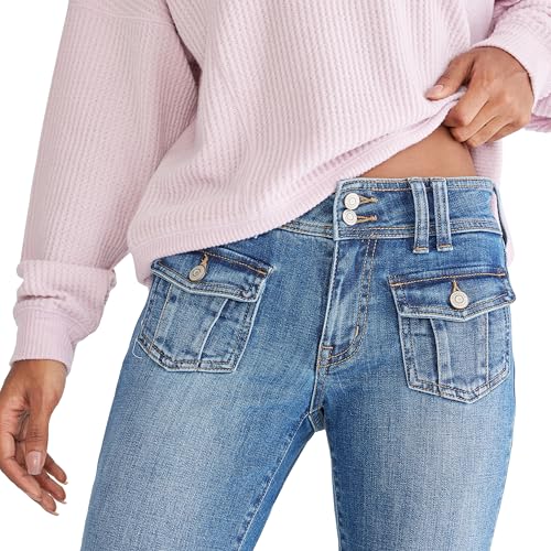 Aeropostale Women's Low Rise Flare Jean4