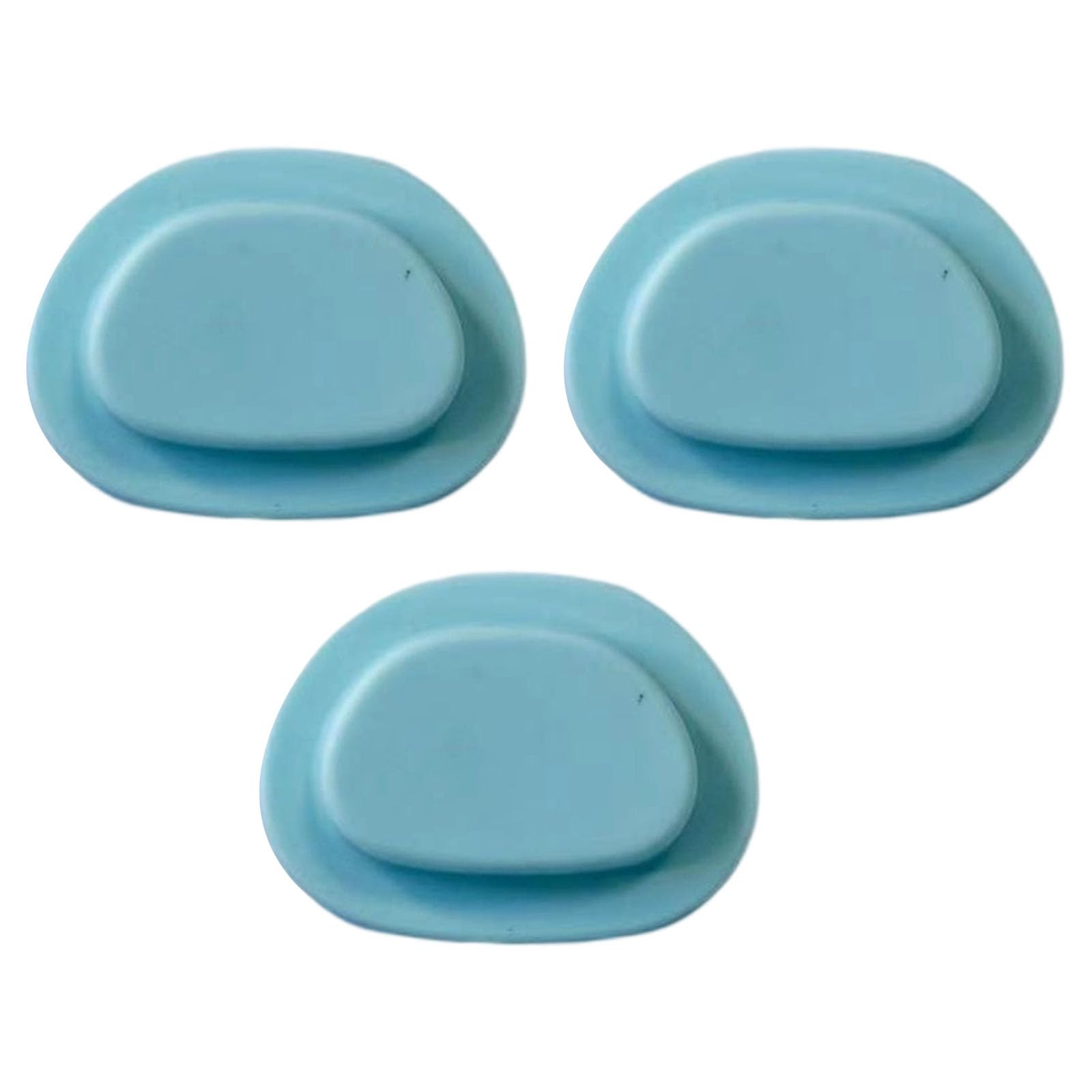Msioytog Not Spill Mixer Lid Stoppers Flexible Silicone Materials Perfect for Portable Mixers 3 Pack Replacement Lid Stopper for Blenders