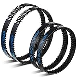 Honoson 4 Pieces Vacuum Cleaner Replacement Belts Compatible with Bissell ProHeat 2X Revolution Pet...