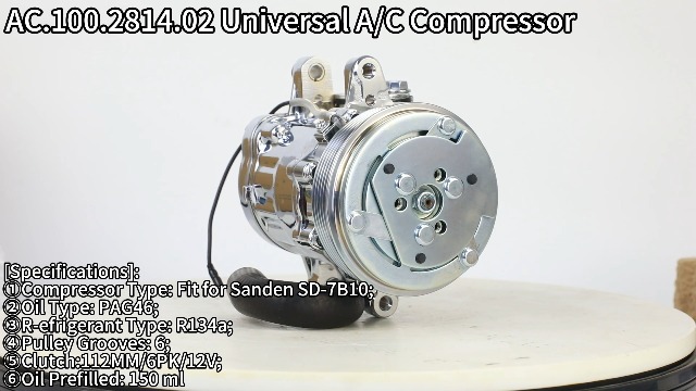 Amazon.com: ACTECMAX Universal A/C Compressor with Clutch 6PK for