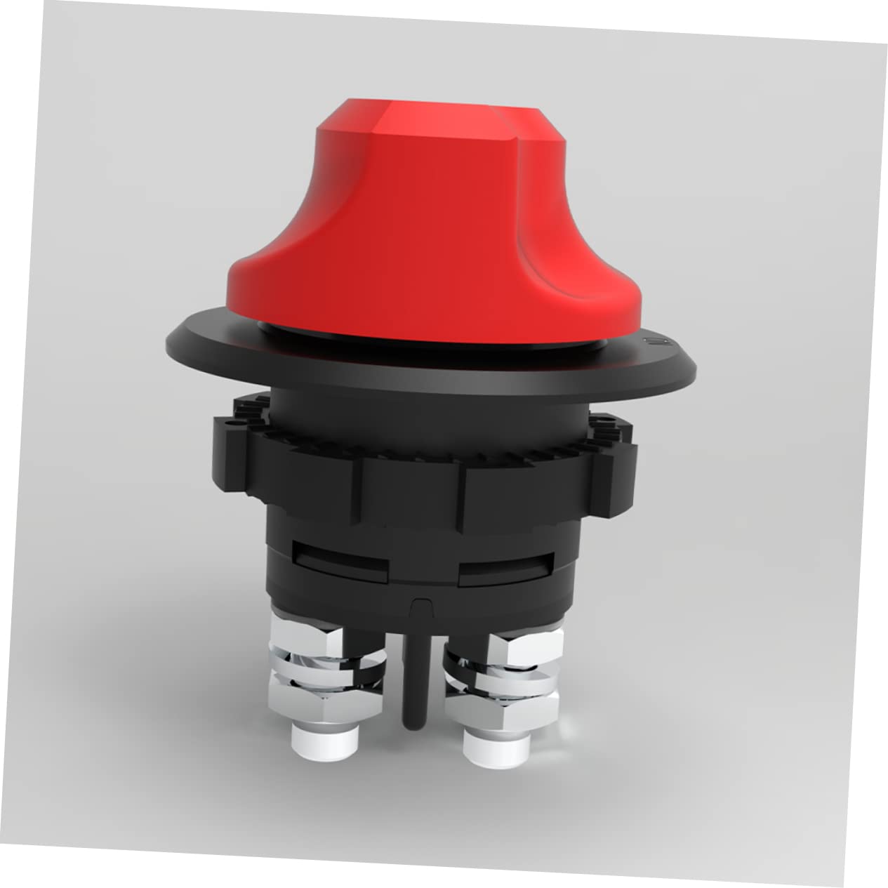 GRIRIW Rv Battery Disconnect Switch Isolator for Automotive Boat Truck and Camper Durable Easy to Install Battery Cut Off