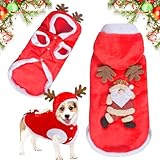 🐕【Facile da pulire】 Può essere lavato a mano o in lavatrice. Il design a bottoni è più comodo per la regolazione e facile da indossare e togliere. La chiusura in velcro può essere regolata in base alle dimensioni dell'animale domestico per renderlo più confortevole.