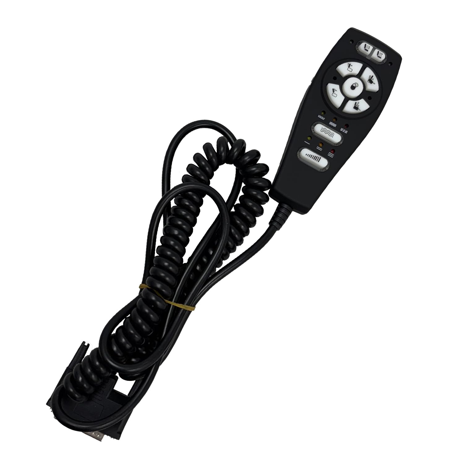 Hand Control for Pride LC-525, LL-770 Series, & Mega Motion LC-100 Lift Chairs with Heat & Massage (Serial Number LB410312004F30 and Later) - Replacement Recliner Chair Remote (ELEASMB7220)