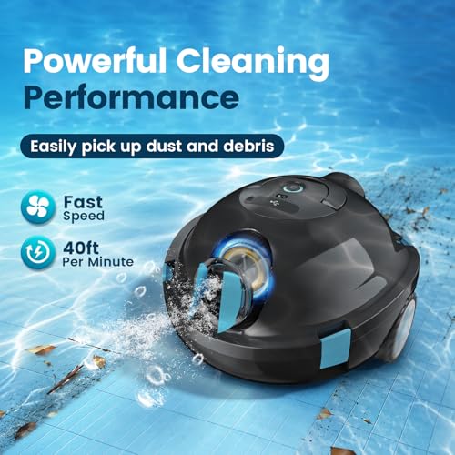 Cordless Robotic Pool Cleaner by OUCAXIA - Image 3
