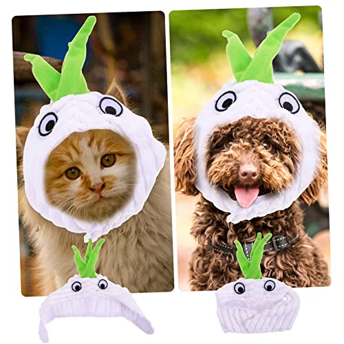 Ipetboom 4 Pcs Chapéu De Cachorro Chapéu De Gatinho De Páscoa Chapéu De Aniversário De Cachorro Traj