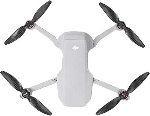 Miniatura 4 de SeiZed Hélices de fibra de carbono 4726F Accesorios de drones ligeros de bajo ruido para DJI Mini 2 Drone Accesorios (Color  4 piezas)