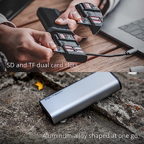 Pgytech Createmate High-Speed Memory Card Reader Usb 3.1 Type-C Interface Sd/Tf Card Carrying Case Holder For Cameras, Smartphones, Drones, Action Cameras #TOP4