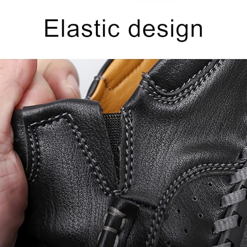 Mens Loafers Shoes Breathable Slip-on Casual Shoes Walking Business Sneakers Driving Ofice Dress Shoes2