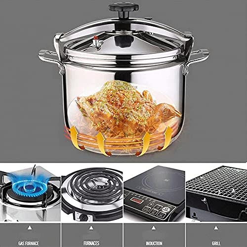 Explosion-proof-Pressure-Cooker-304-Stainless-Steel-Large-Capacity-Super-Thick-Pressure-Induction-Cooker-Hotel-Gas-General-Induction-Cooker-Size-22L