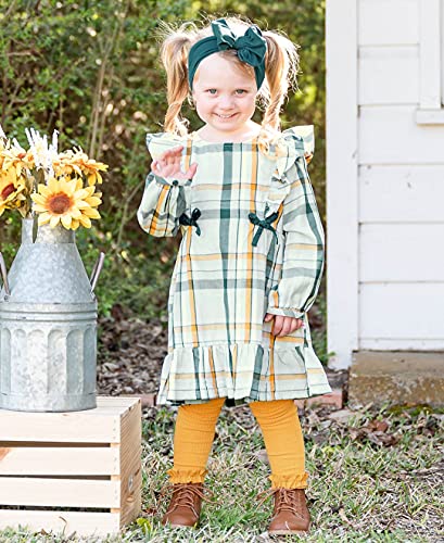 Image of RuffleButts Baby /Toddler Girls Footless Ruffled Tights