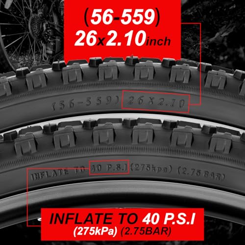 26x2.10 MTB Tire Set