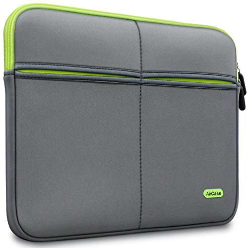 Image of AirCase External Hard Drive Case for 2.5-Inch Hard Drive (Red-Black)+ Aircase 15.6 Laptop Sleeve