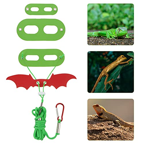 POPETPOP Definir Coleira De Lagarto Alça De Lagarto Pequenos Animais De Estimação Transportando Cord