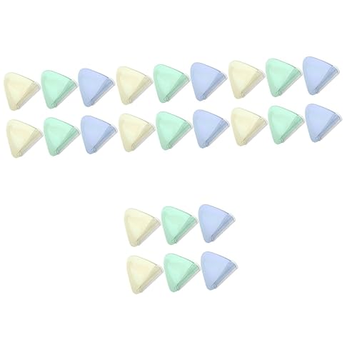 Healifty 24 piezas de recortar afeitado facial cuchilla de afeitar triángulo ceja afeitadora cuchillas mini máquina de afeitar de cejas herramienta