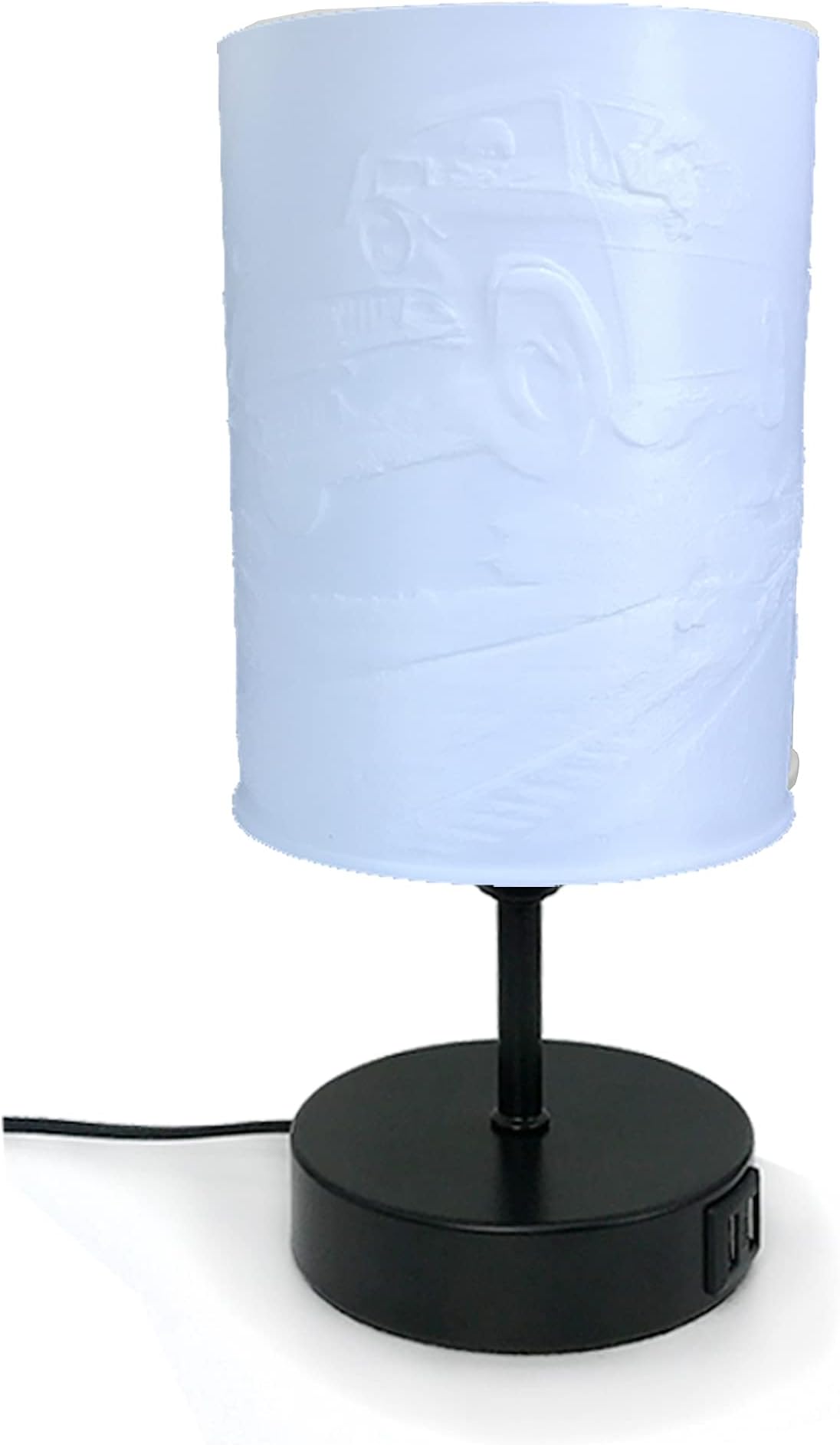 YiMOOLthophane Table Lamp, Home Bedside Table Lamp Bedroom