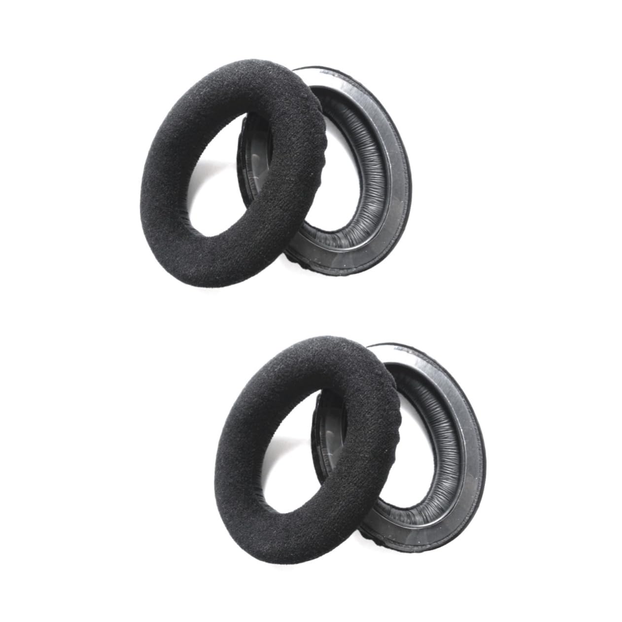 DOITOOL Par De 2 Piezas Almohadillas para Auriculares Cubierta de la orejera del Auricular Auriculares IEM en Auriculares Orejeras Oval Almohadillas para Orejas Estera hd580