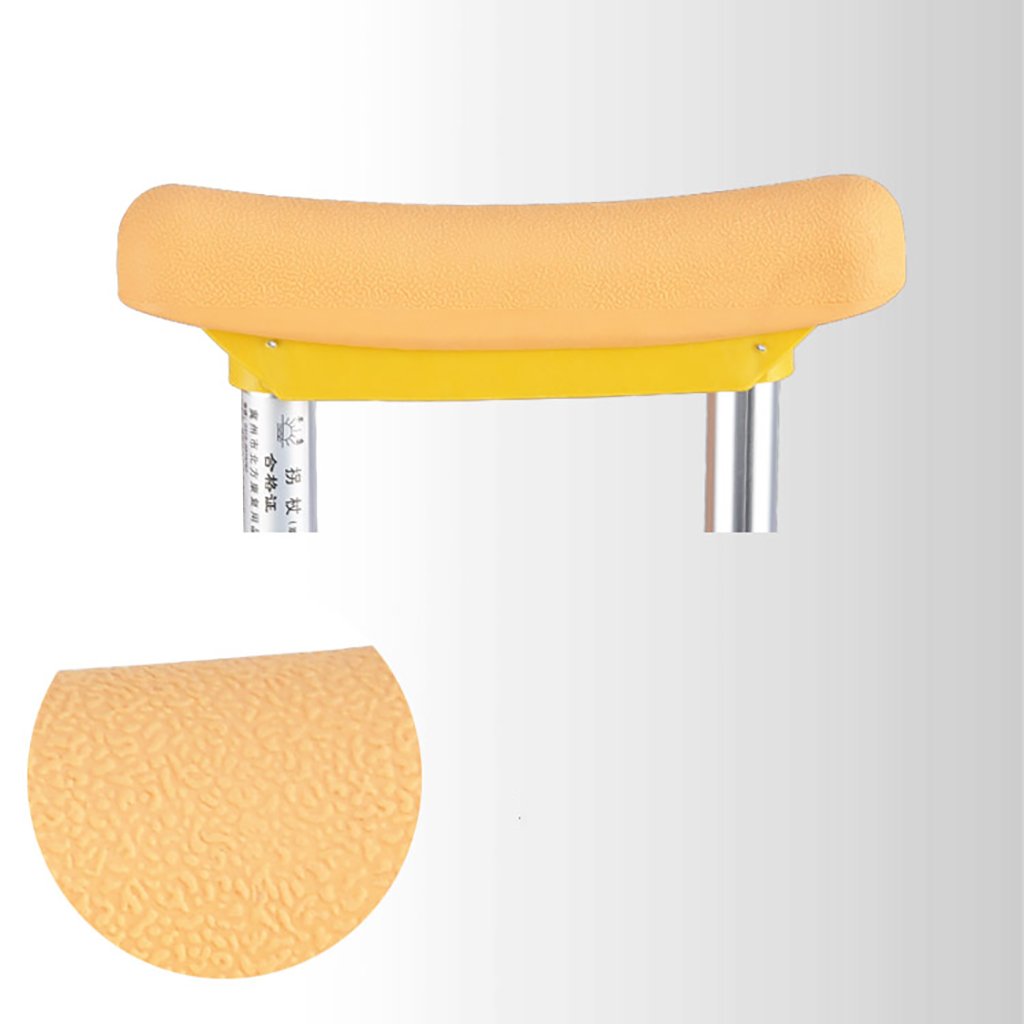 Kule dla dorosłych Pod pachami dla niepełnosprawnych Kule/laski dla osób niepełnosprawnych z swobodnie zwijanymi sprężynami Regulowany zakres 106-154 cm Idealne do podróży lub pracy (podwójne) Lucky