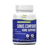 SinusComfort Viral Support – Herbal Supplement for Healthy Sinus and Immune Function – 100% Natural and Herbal