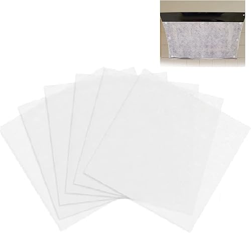 24 filtros de grasa para campana extractora, papel de filtro para campana extractora, accesorios de cocina para filtrado de grasa y olores de cocina