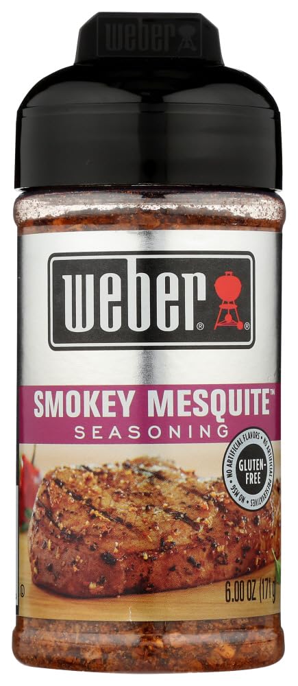 Weber Smokey Mesquite Seasoning, 6 Ounce