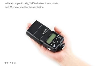 Amazon.com : Godox TT350F 2.4G HSS 1/8000s TTL GN36 Camera