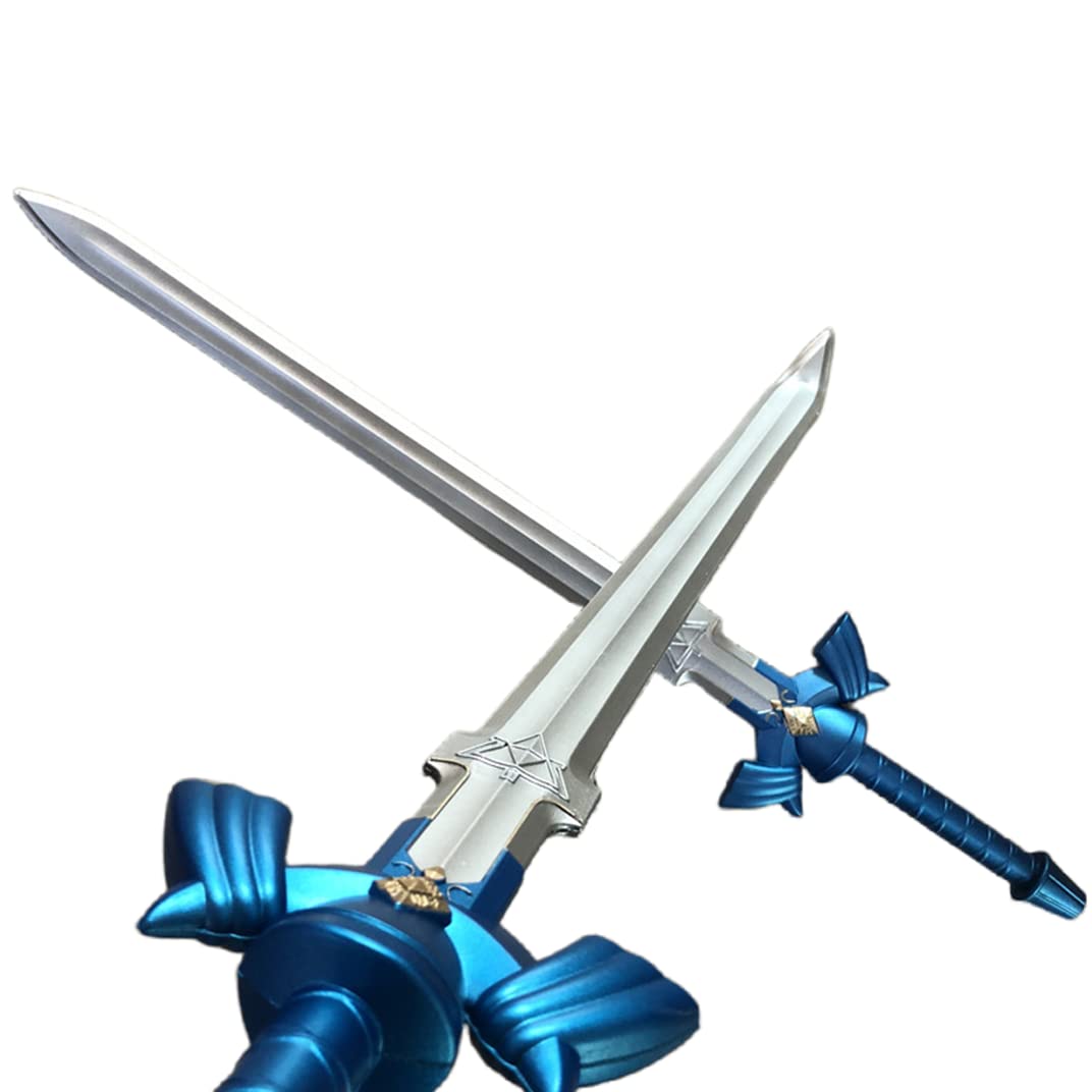 Damdos Halloween Prop Anime Cosplay Sword, Demon Slayer Swords ,32" Demo Fantasy Agatsuma Zenitsu Swords Satoman Tanjirou Swords Shinazugawa Sanemi Pu Foam Xmas Birthday Gifts Rengoku Kyoujurou B