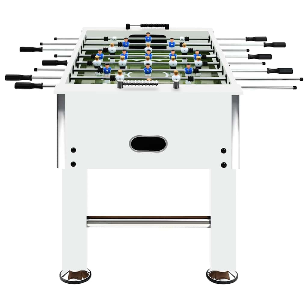 Calcetto con aste cave da 15,8 mm, 140 x 74,5 x 87,5 cm, per adulti e bambini, stabile tavolo da gioco in MDF e acciaio
