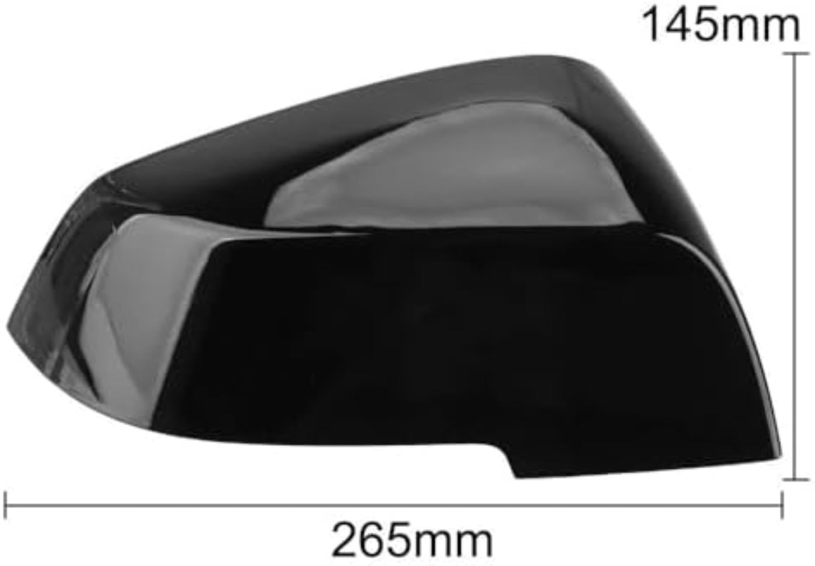 Dla F30 F31 F20 F21 F22 F23 F34 F32 F33 F36 E84 X1 I3 Seria 1 2 3 4 Po stronie samochodu Osłony lusterek wstecznych Shell akcesoria Obudowa lusterka auta (Left and Right)