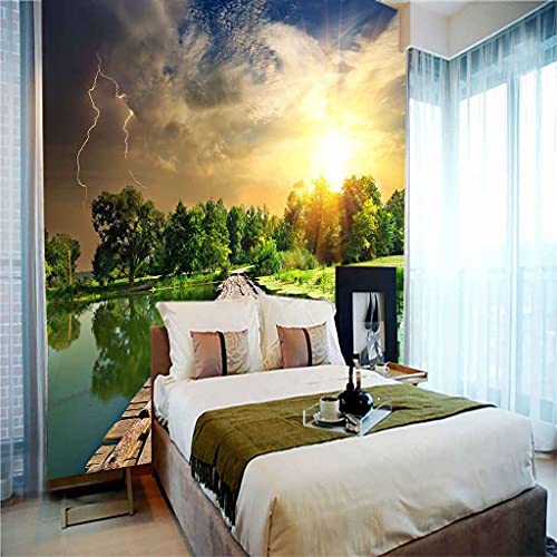 Papier Peint Canevas Paysage Lac 3D Toile Salon 250x175