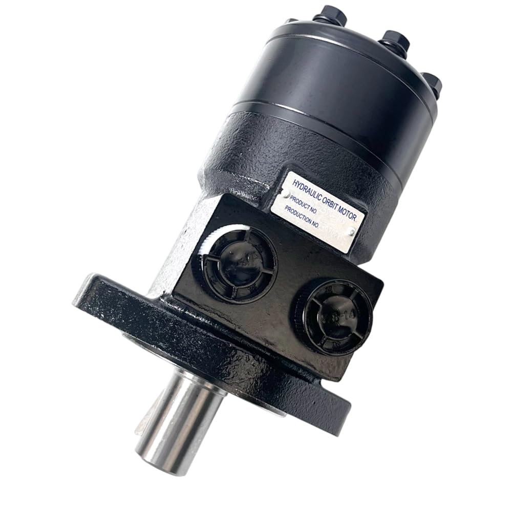 Hydraulic Motor 50cc Low Speed High Torque Orbital - Replacement for Equipment with SAE A 2 Bolt Flange Pattern, Maximum 787 in-lbs Torque 760 RPM 10.5 GPM Flow Capacity