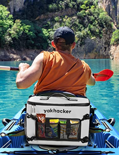 image for Yakhacker Kayak Cooler, Waterproof Seat Back Cooler with Lawn-Chair St