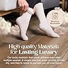 Unboxme Gifts Warm & Cozy Ultra-Luxe Cloud Socks for Women & Men - Super Soft Luxurious Sleep Socks Birthday Gift